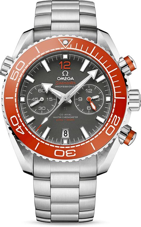 Seamaster Planet Ocean 600M 45.5 mm, steel on steel